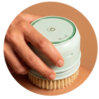 rollerstone electric dry body brush used for dry brushing